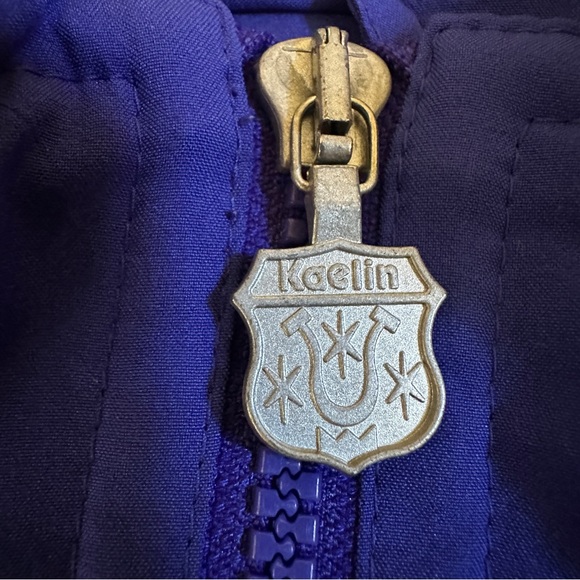 Vintage Kaelin Blue Windbreaker Track Jacket Size XL - Picture 5 of 10